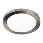 Noxion Downlight LED Ecowhite Nichel 18W 1530lm - 830-840-860 CCT | Ritaglio 55-175mm - Dimmerabile