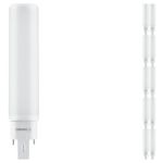 Confezione Multipack 10x Osram Dulux 7W - 830 Luce Calda -  | 4-Pin - Sostitutiva 18W
