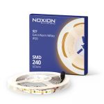 Noxion Strisce LED Naga 5 Metro IP20 SMD2835/240 24V 16W/m 927 /10mm/2m + DC Cavo