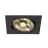 SLV New Tria 1 Faretti Aluminium Nero Piazza | Ritaglio 150mm - Adatto per 1x GU10 (AR111) 
