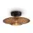 Good&Mojo Luce da soffitto Kalimantan Bambù Nero | Adatto per 1x E27 