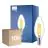 Confezione Multipack 10x Philips MASTER LED E14 Candela Filamento Chiara 5.9W 806lm - 922-927 Dim To Warm | Miglior Resa Cromatica - Dimmerabile - Sostitutiva 60W