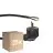 Confezione Multipack 25x Noxion Power Cavo di alimentazione Nero - Schuko Europlug + Estremità aperte - 5m - 3 pole 0,75mm2