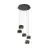 Eglo Luce Pendente Hortunas Acciaio Nero 5.8W 690lm - 830 Luce Calda -  | IP20 - Dimmerabile 